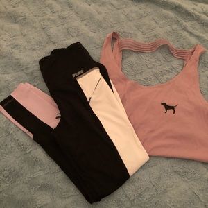 PINK workout set